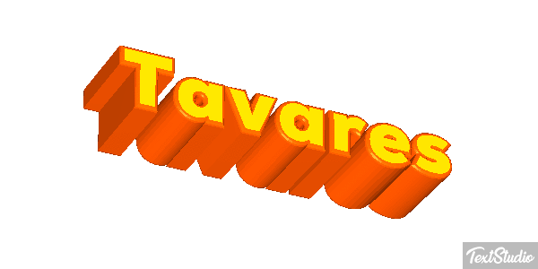 Tavares Text effect