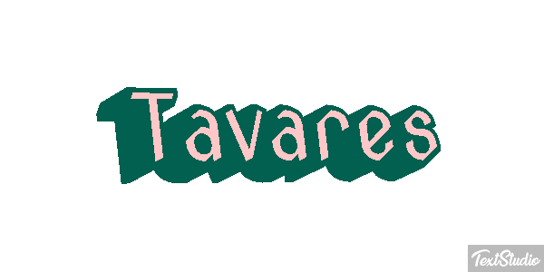 Tavares Text effect