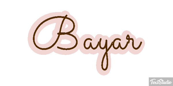 Bayar Text effect