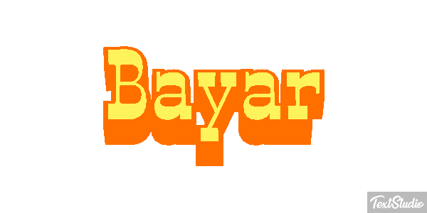 Bayar Text effect