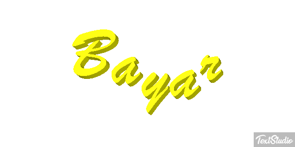 Bayar Text effect