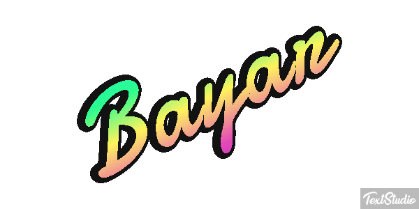 Bayar Text effect