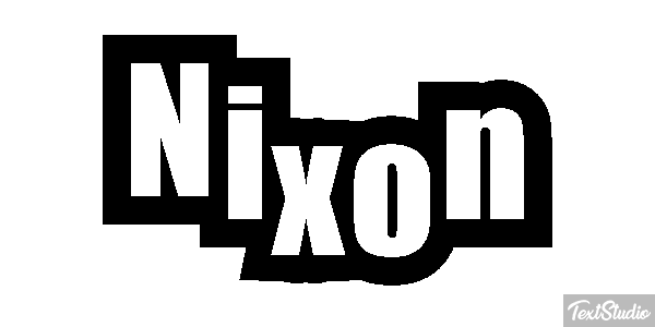 Nixon Efekt tekstowy