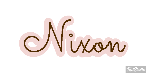 Nixon Efekt tekstowy