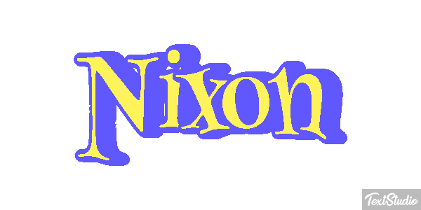 Nixon Efekt tekstowy