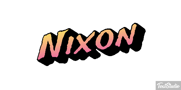 Nixon Efekt tekstowy