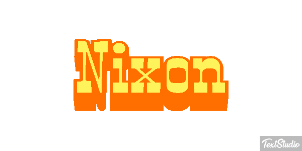 Nixon Efekt tekstowy