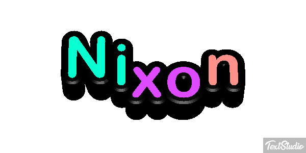 Nixon Efekt tekstowy