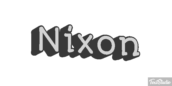 Nixon Efekt tekstowy