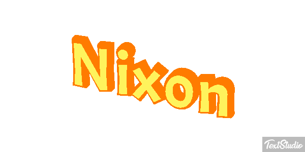 Nixon Efekt tekstowy
