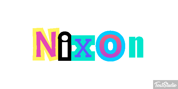 Nixon Efekt tekstowy
