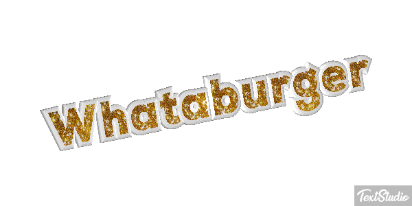 Whataburger Text effect