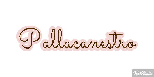 Pallacanestro Effetto testo