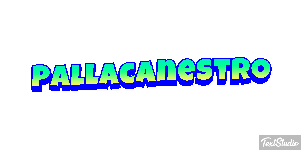 Pallacanestro Effetto testo