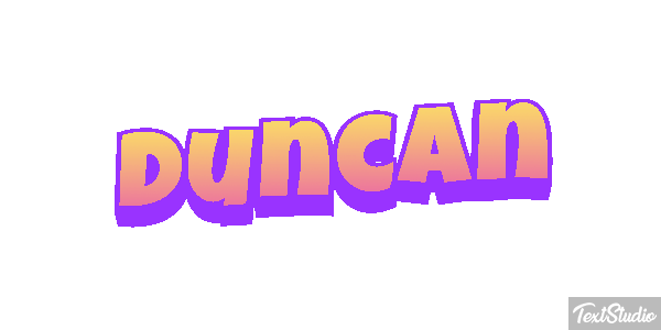 Duncan Efecto de texto