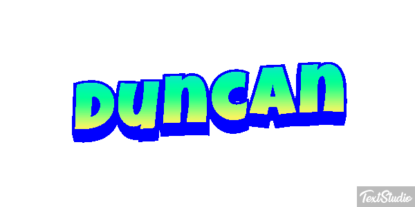 Duncan Efecto de texto