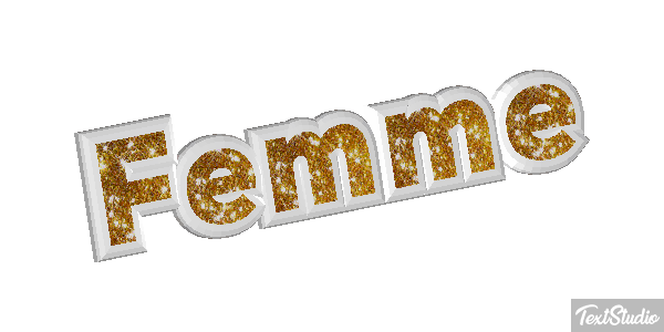 Femme Effet de texte
