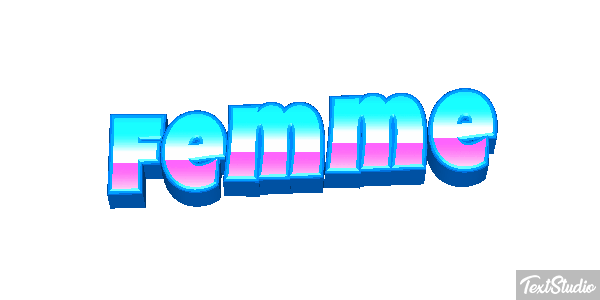 Femme Effet de texte