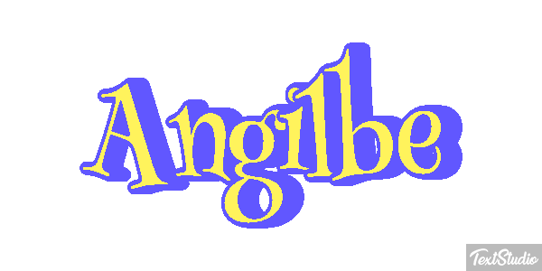 Angilbe Tekst effect