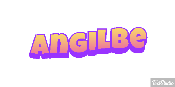 Angilbe Tekst effect