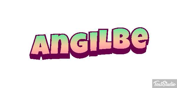 Angilbe Tekst effect