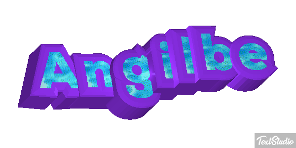 Angilbe Tekst effect