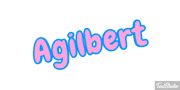 Agilbert Texteffekt