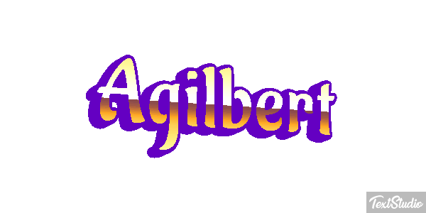 Agilbert Texteffekt