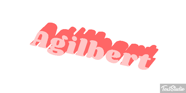 Agilbert Texteffekt
