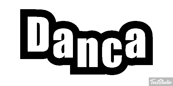 Dança Efeito do texto