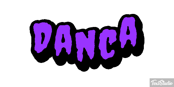 Dança Efeito do texto