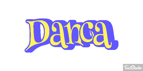 Dança Efeito do texto