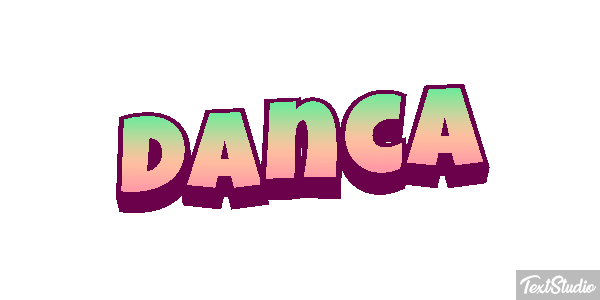 Dança Efeito do texto