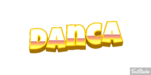 Dança Efeito do texto