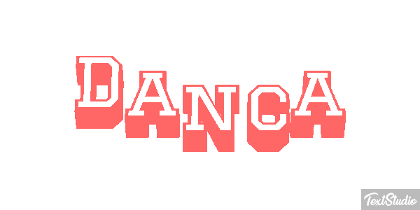 Dança Efeito do texto
