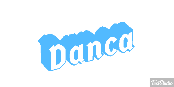 Dança Efeito do texto