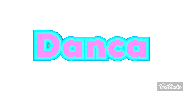 Dança Efeito do texto