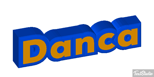 Dança Efeito do texto