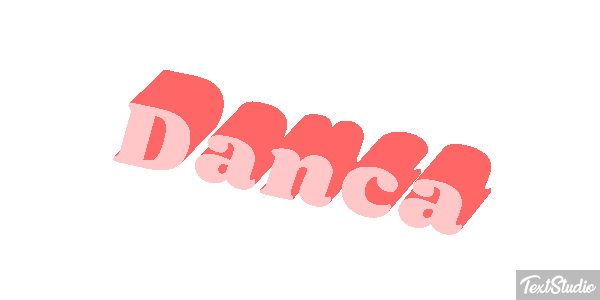 Dança Efeito do texto