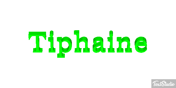 Tiphaine Efekt tekstowy