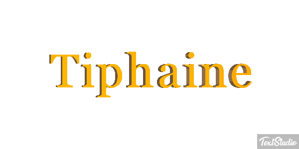 Tiphaine Efekt tekstowy