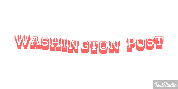 Washington Post テキスト効果