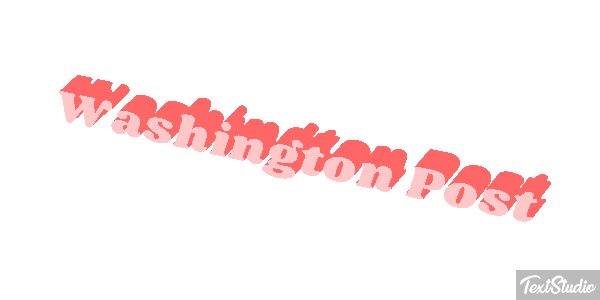 Washington Post テキスト効果