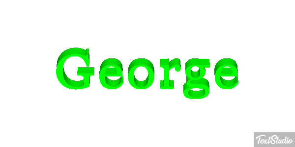 George Tekst effect