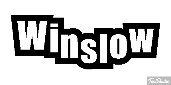 Winslow Effet de texte
