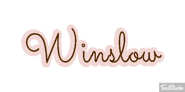 Winslow Effet de texte