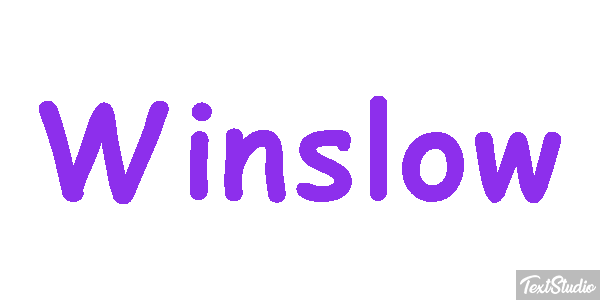 Winslow Effet de texte