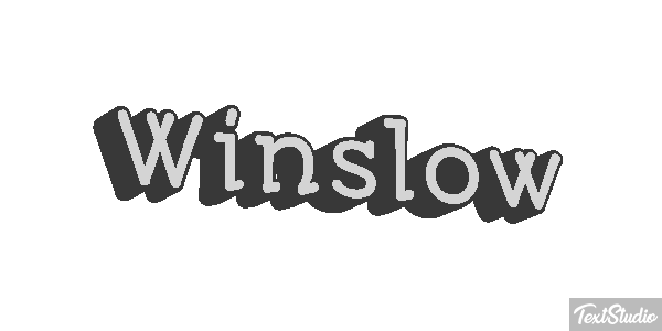 Winslow Effet de texte