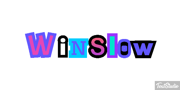 Winslow Effet de texte