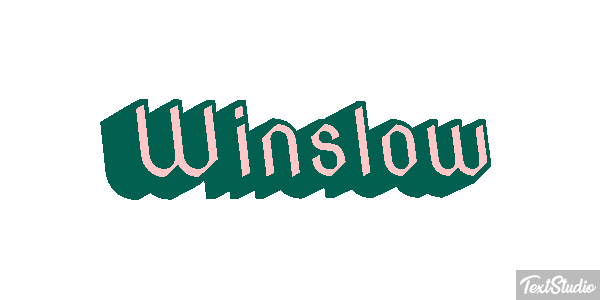 Winslow Effet de texte